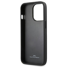 Заредете изображение във визуализатора на галерията – Case BMW BMHCP13XTRTBK iPhone 13 Pro Max 6.7" black/black hardcase M Collection Triangles
