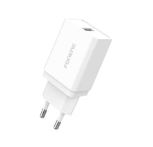 Заредете изображение във визуализатора на галерията – Foneng Wall charger K300 - USB - 3A white

