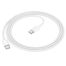 Заредете изображение във визуализатора на галерията – Borofone Cable BX103 Original - Type C to Typ C - 60W 3A 1 metre white
