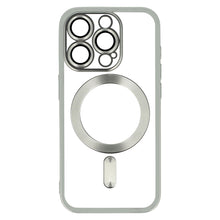 Заредете изображение във визуализатора на галерията – Metallic Magsafe Case for Iphone 11 Pro Silver
