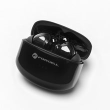 Заредете изображение във визуализатора на галерията – FORCELL F-AUDIO wirelles earphones TWS Clear Sound black
