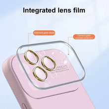 Заредете изображение във визуализатора на галерията – Soft Silicone Lens Case for Iphone 14 light pink
