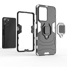 Заредете изображение във визуализатора на галерията – Ring Armor Case for Xiaomi Redmi Note 12 Pro / Poco X5 Pro 5G Armor Cover Magnetic Holder Ring Black
