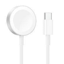 Заредете изображение във визуализатора на галерията – Borofone Wireless induction charger BQ21 for iWatch white
