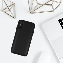 Заредете изображение във визуализатора на галерията – Leather 3D Case for Iphone X/XS design 1 black
