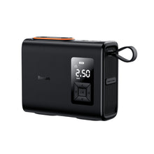 Заредете изображение във визуализатора на галерията – Baseus Mega EnergyPump Series Portable Tire Pump Compressor with 6000 mAh Battery and LED Flashlight
