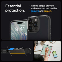 Заредете изображение във визуализатора на галерията – Spigen ULTRA HYBRID IPHONE 15 PRO FROST BLACK
