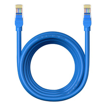 Заредете изображение във визуализатора на галерията – Baseus High Speed ​​Cat 6 RJ-45 1000Mb/s Ethernet cable 5m round - blue
