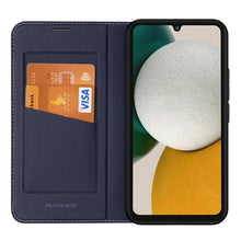 Заредете изображение във визуализатора на галерията – Dux Ducis Skin X2 case for Samsung Galaxy A34 5G flip cover wallet stand blue

