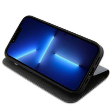 Заредете изображение във визуализатора на галерията – Karl Lagerfeld KLBKP14LSANKCPG iPhone 14 Pro 6.1" bookcase silver/silver Saffiano Karl &amp; Choupette
