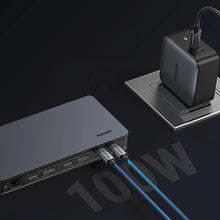 Заредете изображение във визуализатора на галерията – Ugreen CM615 USB-C multifunctional adapter - gray
