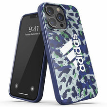 Заредете изображение във визуализатора на галерията – Adidas OR Snap Case Leopard iPhone 13/13 Pro 6.1" blue/blue 47260
