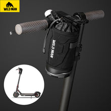 Заредете изображение във визуализатора на галерията – WILDMAN Bicycle bag R1 waterproof 1L for bottle black
