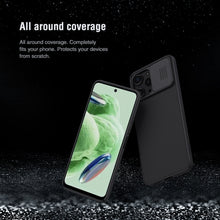 Заредете изображение във визуализатора на галерията – Nillkin CamShield PC Case for Xiaomi Redmi 12 4G black
