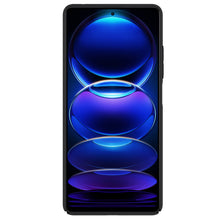 Заредете изображение във визуализатора на галерията – Nillkin Super Frosted Shield Case for Xiaomi Redmi Note 12 Pro / Poco X5 Pro 5G Cover + Phone Stand Black

