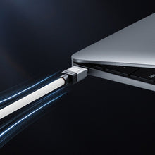 Заредете изображение във визуализатора на галерията – BASEUS cabel USB to Type C CoolPlay Fast Charging 100W 2m white CAKW000702
