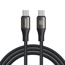 Заредете изображение във визуализатора на галерията – Joyroom Light-Speed ​​Series SA25-CC5 100W USB-C / USB-C Cable 1.2m - Black
