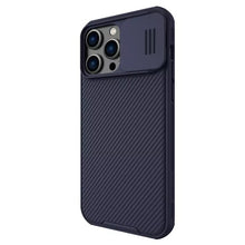 Заредете изображение във визуализатора на галерията – Nillkin CamShield Pro PC+TPU Case for Iphone 14 Pro purple
