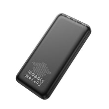 Заредете изображение във визуализатора на галерията – Hoco power bank 10 000mah lcd + pd20w + qc3.0 j90 black
