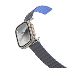 Заредете изображение във визуализатора на галерията – Amazing Thing Band Smoothie Mag AWSPMGB for Apple Watch 49/45/41 grey
