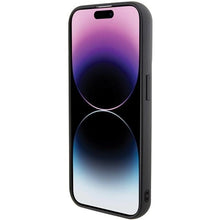 Заредете изображение във визуализатора на галерията – Karl Lagerfeld Gripstand Saffiano Karl&amp;Choupette Pins case for iPhone 15 Pro - black
