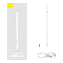 Заредете изображение във визуализатора на галерията – Active stylus for Microsoft Surface MPP 2.0 Baseus Smooth Writing Series - white
