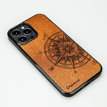 Заредете изображение във визуализатора на галерията – Wooden case for iPhone 13 Pro Max Bewood Traveler Merbau
