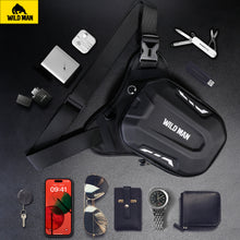 Заредете изображение във визуализатора на галерията – WILDMAN Bag L1 waterproof 3L on waist and thigh
