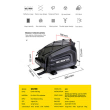 Заредете изображение във визуализатора на галерията – WILDMAN Bicycle bag GD5 waterproof 4L
