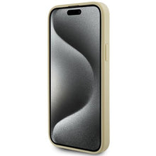 Заредете изображение във визуализатора на галерията – Guess GUHCP15MPS4DGPD iPhone 15 Plus 6.7" gold/gold hardcase Strass Metal Logo
