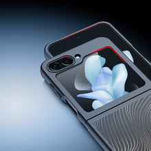 Заредете изображение във визуализатора на галерията – Samsung Galaxy Z Flip5 5G Armored Case Compatible with MagSafe Dux Ducis Aimo Mag - Black
