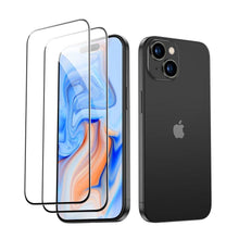 Заредете изображение във визуализатора на галерията – ESR TEMPERED GLASS 2-PACK IPHONE 15 PLUS BLACK
