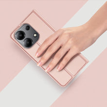 Заредете изображение във визуализатора на галерията – Dux Ducis Skin Pro flip case for Xiaomi Redmi Note 13 4G - pink

