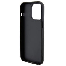 Заредете изображение във визуализатора на галерията – Guess Sequin Script Metal case for iPhone 15 Pro - black
