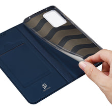 Заредете изображение във визуализатора на галерията – Dux Ducis Skin Pro case for Xiaomi 13 Lite flip cover card wallet stand blue
