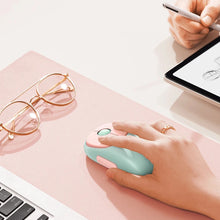 Заредете изображение във визуализатора на галерията – Ugreen MU102 FUN+ Bluetooth / 2.4 GHz wireless mouse - pink
