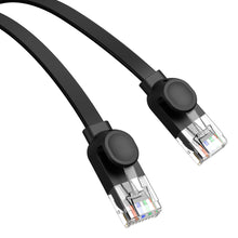 Заредете изображение във визуализатора на галерията – Baseus High Speed ​​Cat 6 RJ-45 1000Mb/s Ethernet cable 20m flat - black
