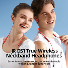 Заредете изображение във визуализатора на галерията – Joyroom JR-DS1 sports wireless neckband headphones - red

