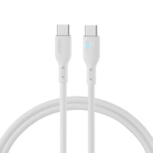Заредете изображение във визуализатора на галерията – USB C - USB C cable 100W 1.2m Joyroom S-CC100A13 - white
