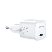 Заредете изображение във визуализатора на галерията – Mini charger USB C 20W PD Joyroom JR-TCF02 | White
