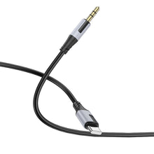 Заредете изображение във визуализатора на галерията – Borofone Cable BL19 Creator - jack 3,5mm to Type C - 1 metre black
