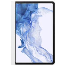 Заредете изображение във визуализатора на галерията – Note View Cover for Samsung Galaxy Tab S8 white (EF-ZX700PWEGEU)
