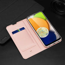 Заредете изображение във визуализатора на галерията – Dux Ducis Skin Pro Holster Cover for Samsung Galaxy A03 blue
