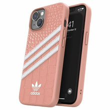 Заредете изображение във визуализатора на галерията – Adidas OR Samba Alligator iPhone 14 6.1" pink-white/mauve-white 50199
