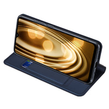 Заредете изображение във визуализатора на галерията – Dux Ducis Skin Pro case for Xiaomi Poco C40 flip cover card wallet stand blue
