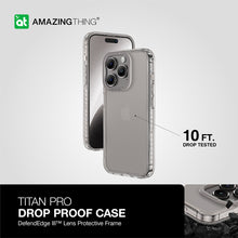 Заредете изображение във визуализатора на галерията – Amazing Thing Titan Pro Case IP156.1PTPGY for Iphone 15 Pro titanium
