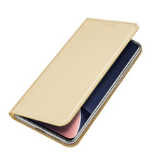Заредете изображение във визуализатора на галерията – Dux Ducis Skin Pro Case Xiaomi 13 Pro Flip Card Wallet Gold Stand
