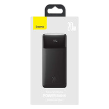 Заредете изображение във визуализатора на галерията – Power bank baseus bipow - 20 000mah lcd quick charge pd20w black ppdml-m01 - TopMag
