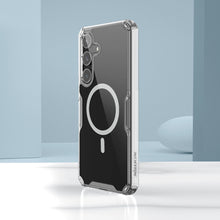Заредете изображение във визуализатора на галерията – Nillkin Nature Pro armored case with a magnetic ring for Samsung Galaxy S24+ - white

