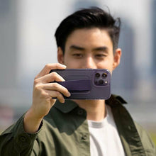Заредете изображение във визуализатора на галерията – Uniq case Heldro Mount iPhone 14 Pro Max 6.7" purple/fig purple
